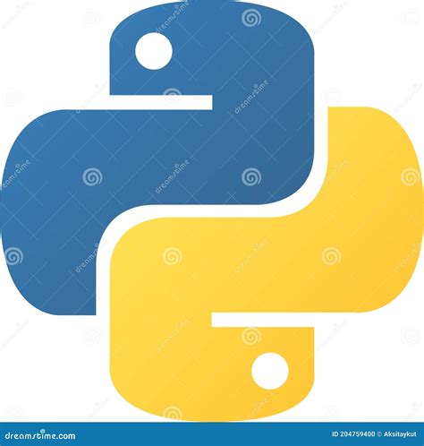 Python Programming Language Logo With Text Papercut Design Editorial Photo | CartoonDealer.com ...