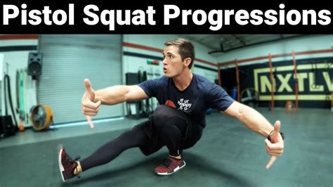 Pistol Squat Progressions Tutorial | Easy to Advanced | Variations Tutorial - YouTube