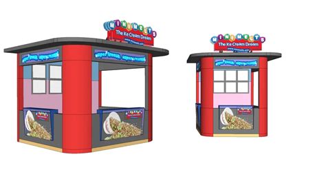 ICE CREAM KIOSK | 3D Warehouse