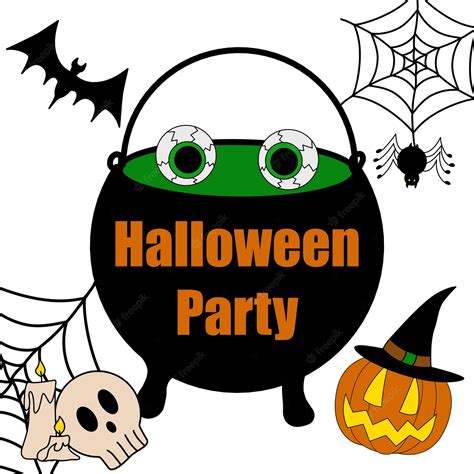 halloween-party-clipart-21296110 | - Clip Art Library