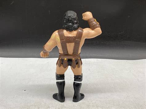 Urban Auctions - VINTAGE HERCULES HERNANDEZ WWF 1987 RUBBER WRESTLER ACTION FIGURE (8”)