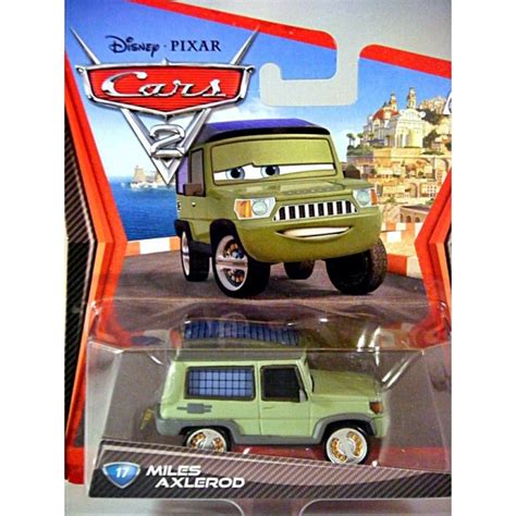 Disney Cars 2 Series - Miles Axlerod Land Rover Range Rover - Global Diecast Direct