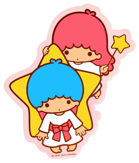 Sanrio Little Twin Stars Jumbo Sticker Kawaii Stickers, Love Stickers, Little Twin Stars, Little ...