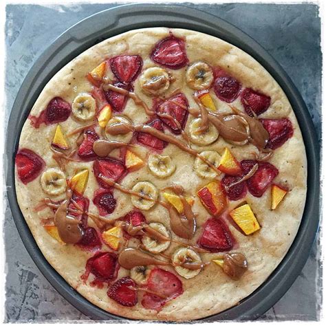 Baked Pancake Pizza Vegan Gluten Free Recipe | Planted365