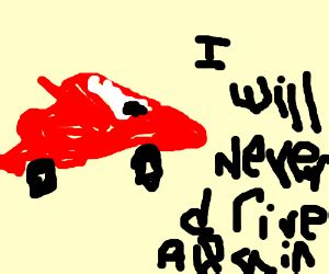 Cars 3 Ending prediction scene - Drawception