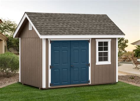 8x12 Fairmont Storage Shed Kit - YardCraft