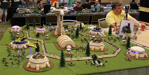 SHOWCASE: Amazing Tau Airfield Table - Adepticon 2013 - Bell of Lost Souls