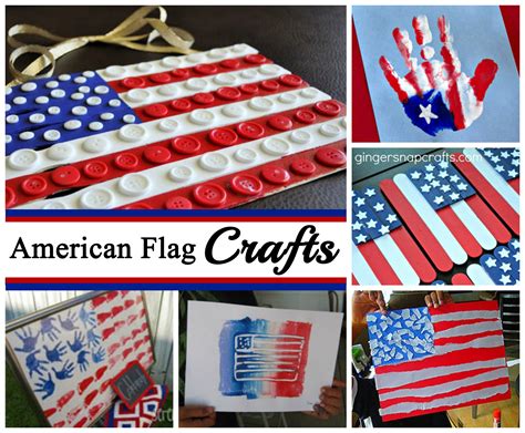 American Flag Crafts for July 4th | Celebrating Holidays