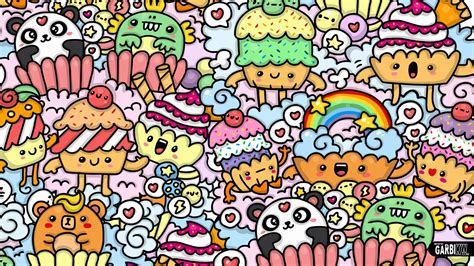 1920 Ã 1080 In Kawaii Cupcake Doodle Art Data Src - Doodle Art Wallpaper Hd - 1920x1080 ...