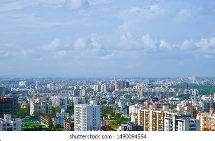 View Pune Rainy Season Cityscape Skyline Stock Photo 1490094554 | Shutterstock