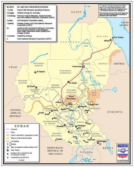 What The Division Of North And South Sudan Means For Oil Production ...