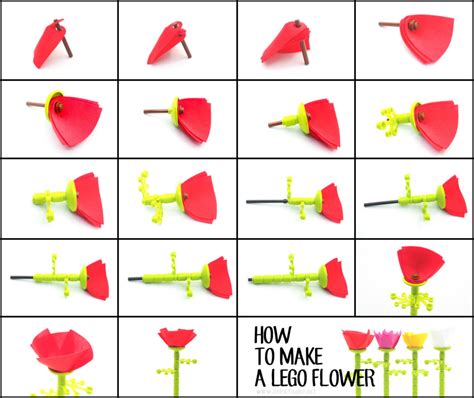 Brickfinder - LEGO Flower Instructions