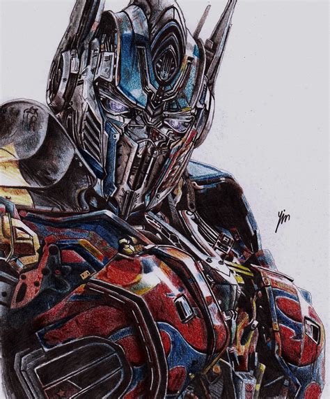 OPTIMUS (NEMESIS) PRIME PENCIL DRAWING : r/transformers