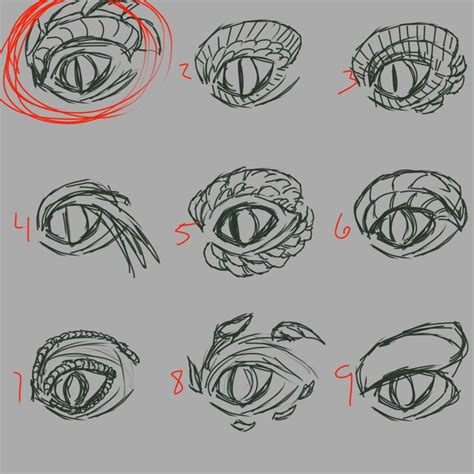 Examples of different ways I draw dragon eyes Dragon Eye, Dragons ...