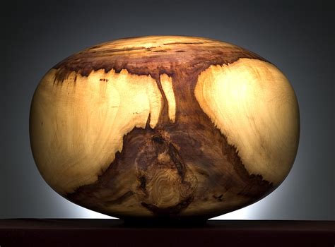 Spheroid (Figured Tulipwood) | Georgia Council for the Arts