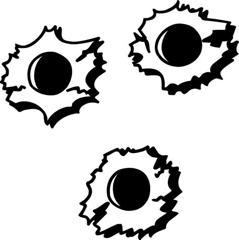 Free Bullet Hole, Download Free Bullet Hole png images, Free ClipArts on Clipart Library