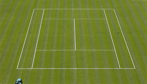 Photos show how much Wimbledon's grass changes over two weeks - Business Insider