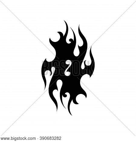 Tribal Flame Vector Vector & Photo (Free Trial) | Bigstock