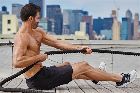 How to Do the Seated Rope Pull, the Ultimate Upper-Body Exercise - Men's Journal