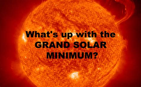 NASA Says, "Grand Solar Minimum Will Not Cause A Mini Ice Age" | OUR GREAT MINDS