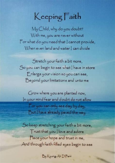 Faith Poem-christian Poem-original Poem on Faith-poem | Etsy Australia