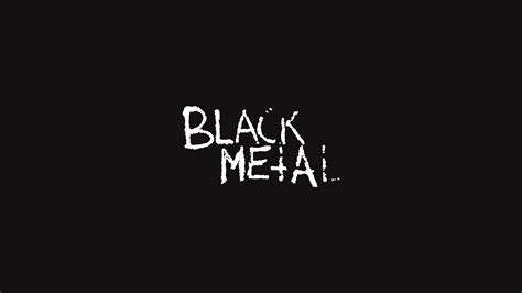 Black Metal Logo Wallpaper