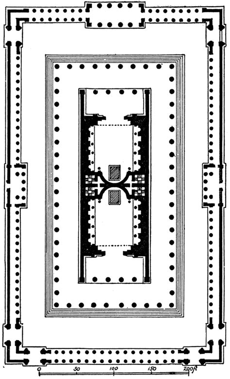 Temple of Venus and Roma, Plan | ClipArt ETC