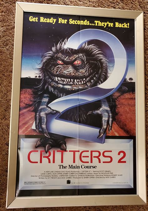 CRITTERS 2, 1988 ORIGINAL Movie Poster/ One Sheet HORROR | #4616462324