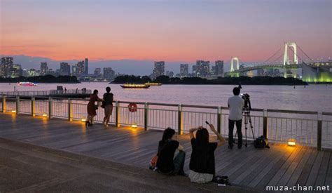 Romantic night in Odaiba