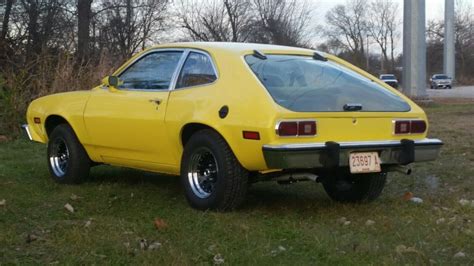 1978 Ford Pinto Hatchback Yellow RWD Automatic base - Classic Ford Pinto 1978 for sale