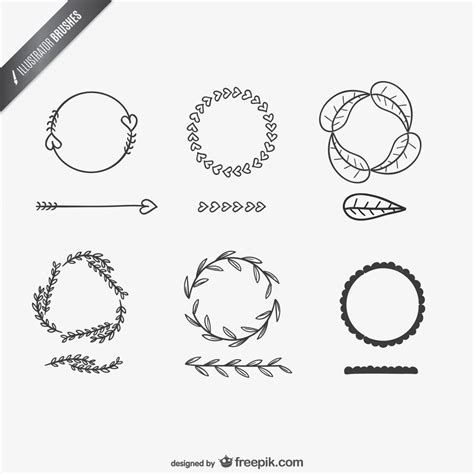 Free Vector | Illustrator brush designs