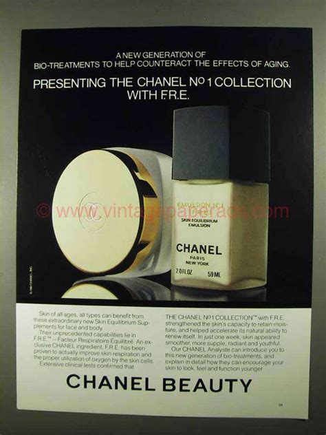 1981 Chanel No 1 Collection with F.R.E. Ad-CQ0769