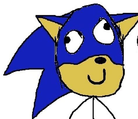 Derp as sonic by TrixieDrago21Cat on DeviantArt