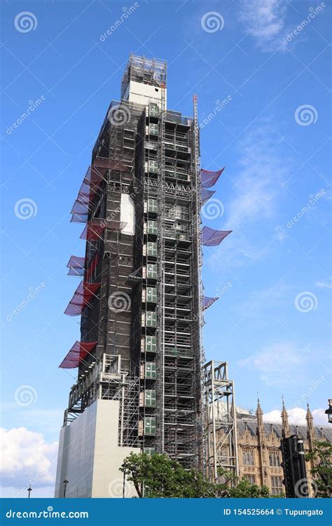 Big Ben renovation stock photo. Image of westminster - 154525664