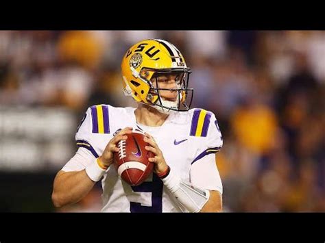 Joe Burrow 2019-20 Highlights || LSU QB || “Best Player In The Nation ...