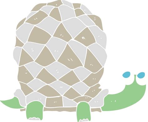 flat color illustration of tortoise 11860035 Vector Art at Vecteezy