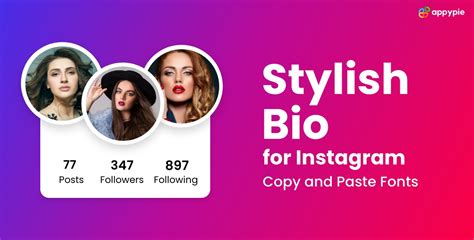 200+ Stylish Bio for Instagram Ideas: Copy and Paste Fonts