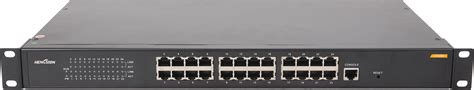 Web smart 1000Base TX port gigabit ethernet switch 24 port 1U rack mount