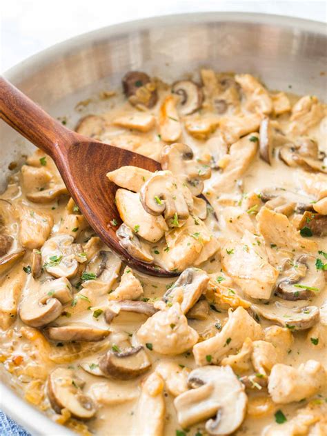 creamy mushroom pasta sauce