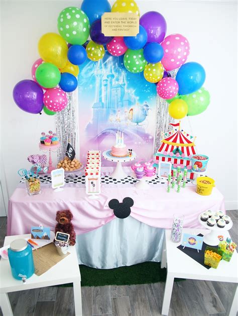 Walt Disney World Birthday Party | Celebration Stylist | Popular Party ...