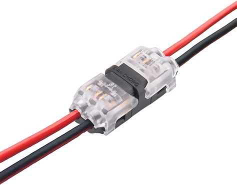 Low Voltage Wire Connectors, Brightfour 12 Pack Quick Solderless Wire ...