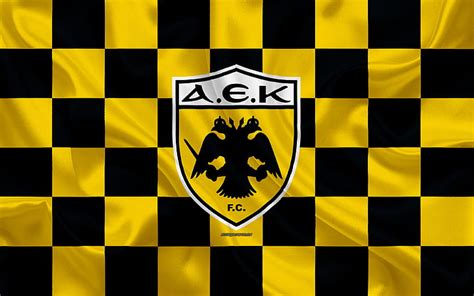 HD wallpaper: Soccer, AEK Athens F.C., Emblem, Logo | Wallpaper Flare