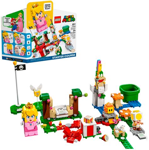 LEGO Super Mario Adventures with Peach Starter Course 71403 6379536 ...