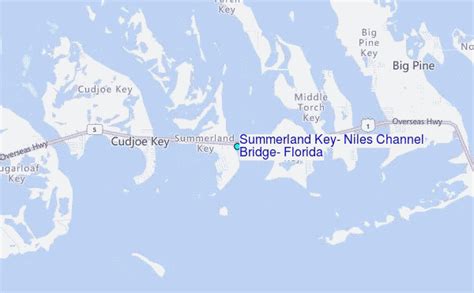 Summerland Key, Niles Channel Bridge, Florida Tide Station Location Guide