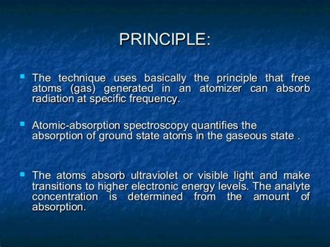 atomic absorption spectroscopy