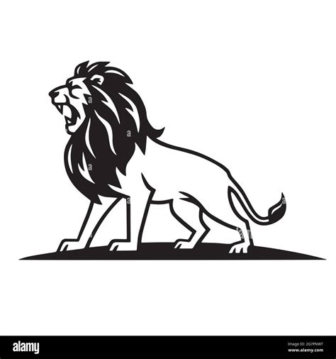 Lion Logo Template Vector Stock Vector Image & Art - Alamy