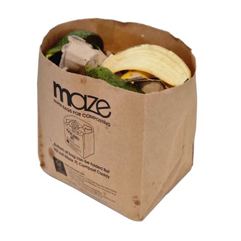 Maze Biodegradable Paper Bags x 120 - MyDeal