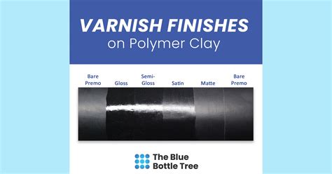 Gloss Levels in Polymer Clay Varnish - The Blue Bottle Tree