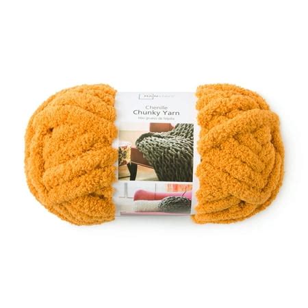 Mainstays Chunky Chenille Yarn, 31.7 Yd. - Walmart.com