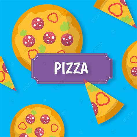 Italian Pizza Vector Hd Images, Italian Pizza Background, Italian, Pizza, Background PNG Image ...